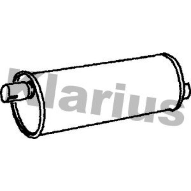 Tube D'échappement Klarius 210110