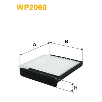 Filtre D'habitacle Standard Wix Filters Wp2060