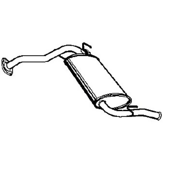 Tube D'échappement Nps M430a76