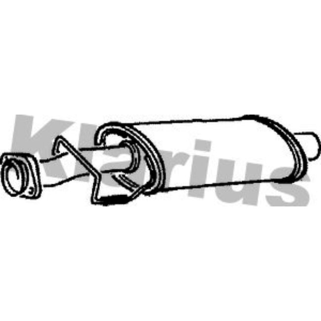 Silencieux Intermédiaire Klarius 210034