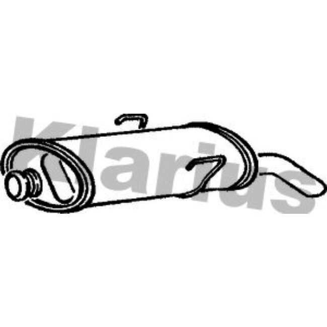 Silencieux Arrière Klarius 210553