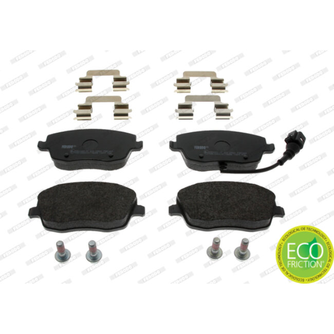 4 Plaquettes De Frein Ferodo Fdb1662