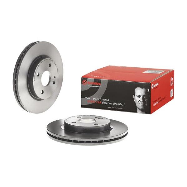 2 Disques De Frein Brembo Vernis Uv 09.a968.11