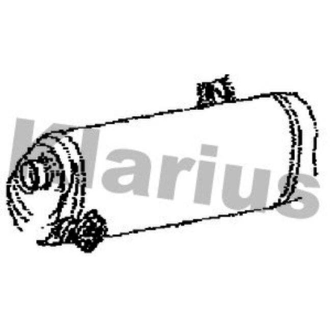 Silencieux Arrière Klarius 211070