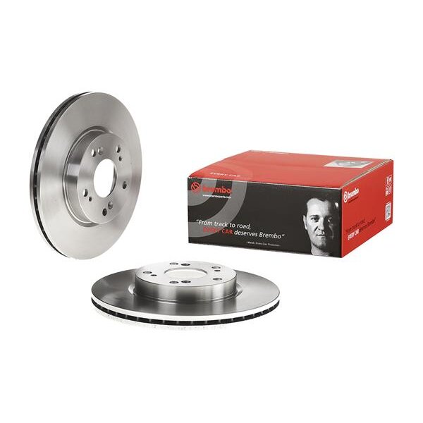 2 Disques De Frein Brembo 09.a455.14