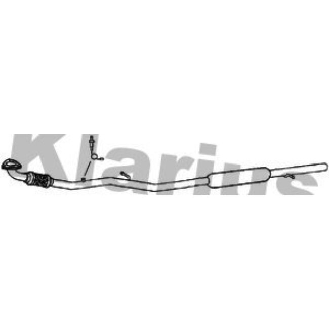 Silencieux Intermédiaire Klarius 260867