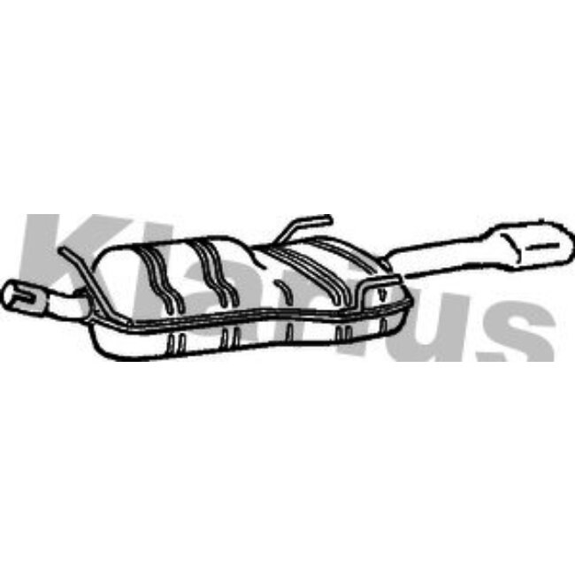 Tube D'échappement Klarius 230371