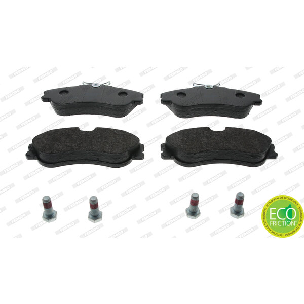 4 Plaquettes De Frein Ferodo Fdb1477