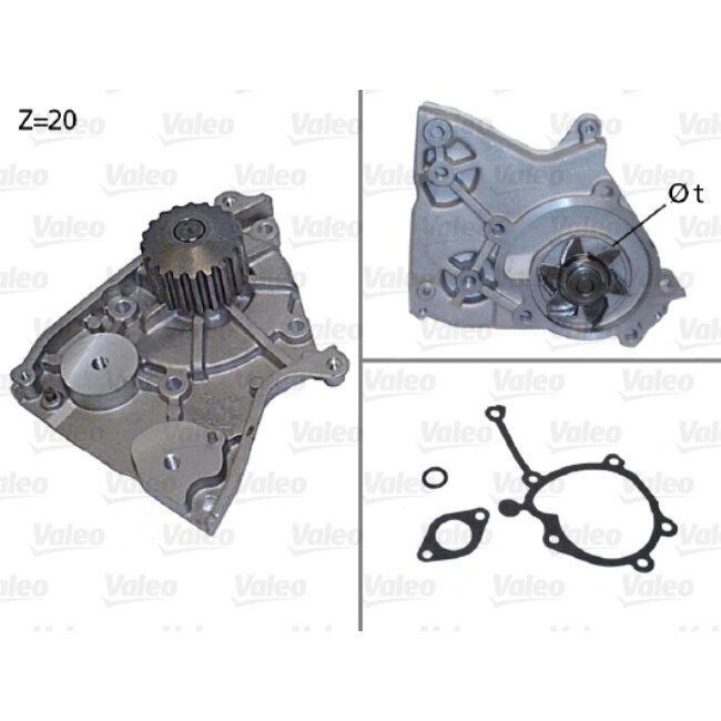 Pompe À Eau Valeo 506400