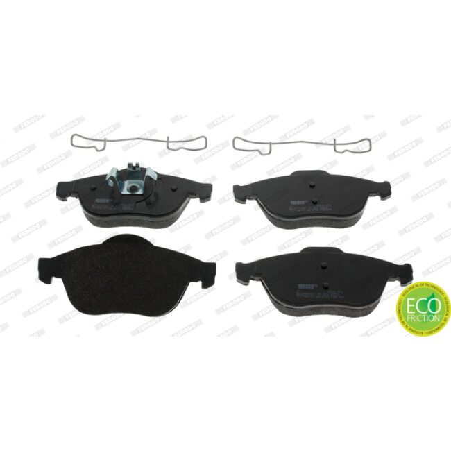 4 Plaquettes De Frein Ferodo Fdb1865