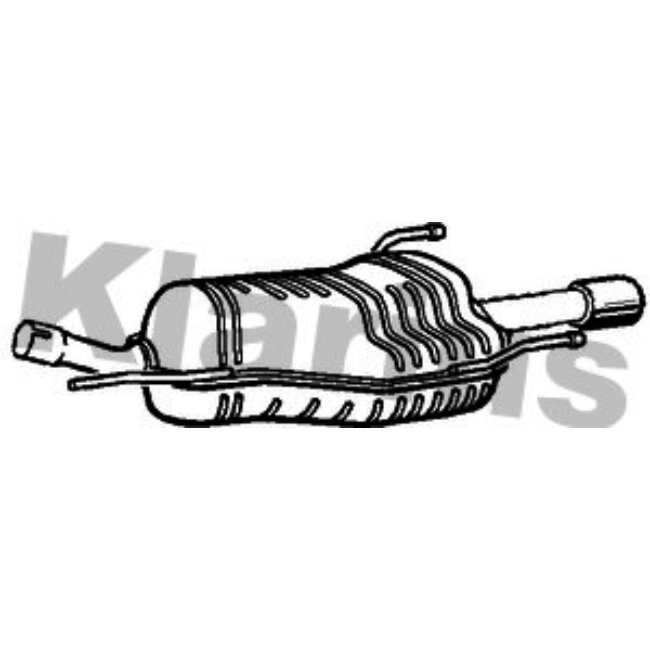 Silencieux Arrière Klarius 220977