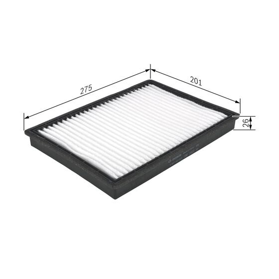Filtre D'habitacle Pollen Bosch M2222