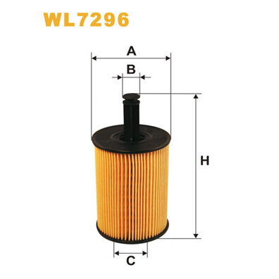 Filtre À Huile Wix Wl7296