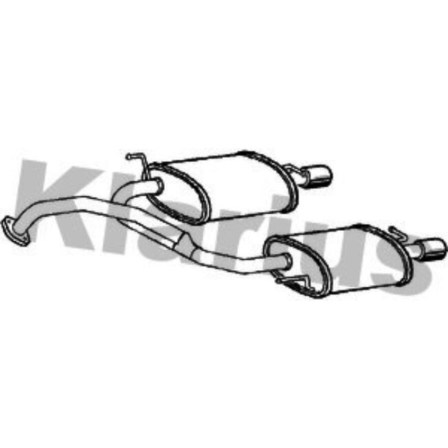 Silencieux Arrière Klarius 260992