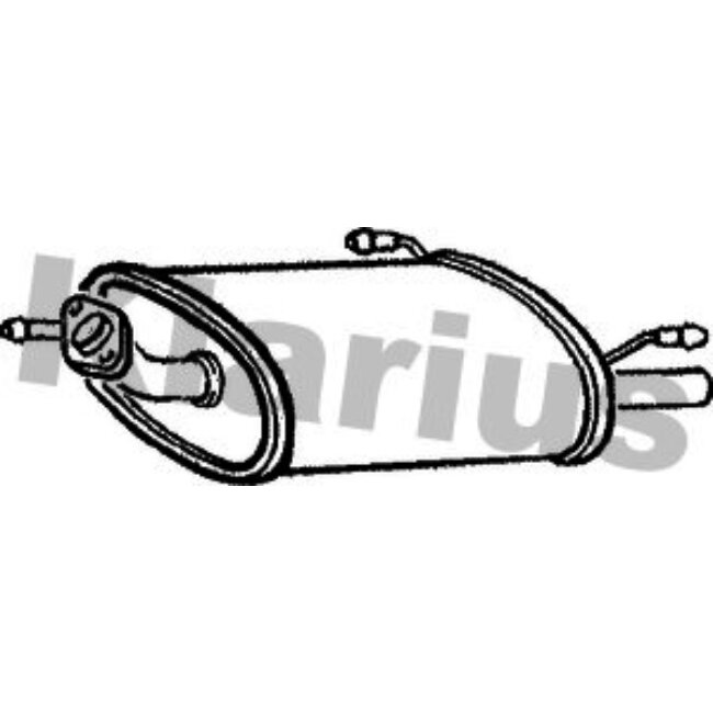 Silencieux Arrière Klarius 210531