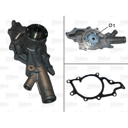 Pompe À Eau Valeo 506926