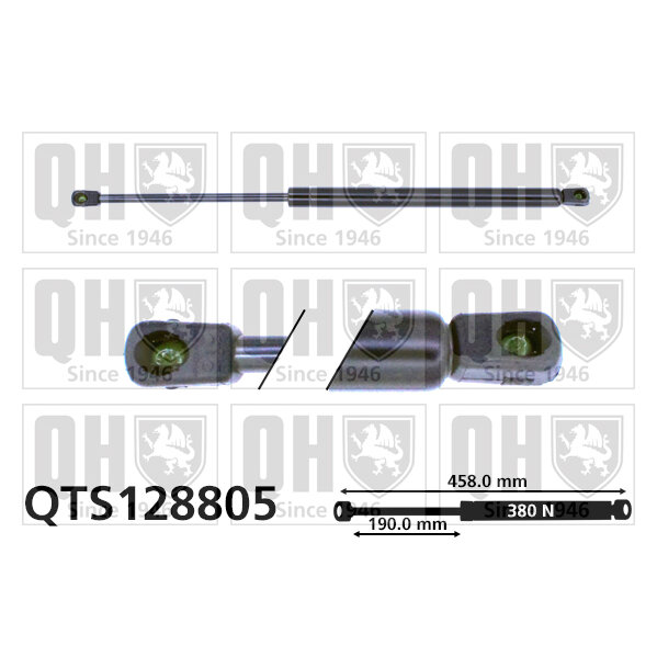Vérin De Coffre Quinton Hazell Qts128805