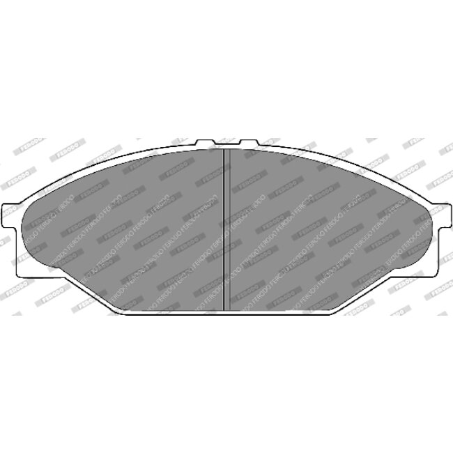 4 Plaquettes De Frein Ferodo Fvr949