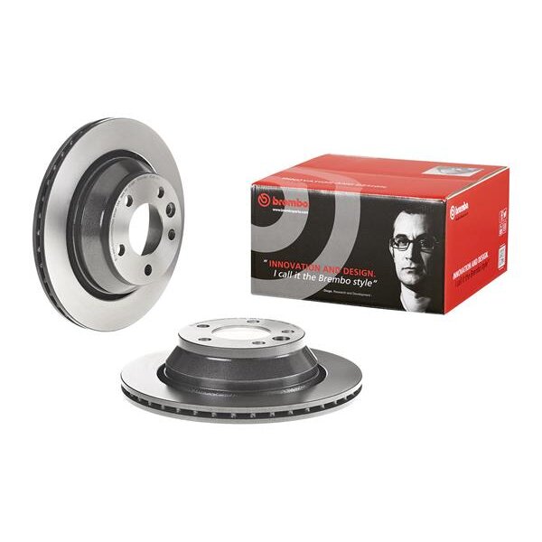 2 Disques De Frein Brembo Vernis Uv 09.a616.11