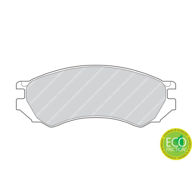 4 Plaquettes De Frein Ferodo Fdb667