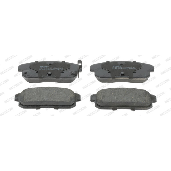4 Plaquettes De Frein Ferodo Fdb1759