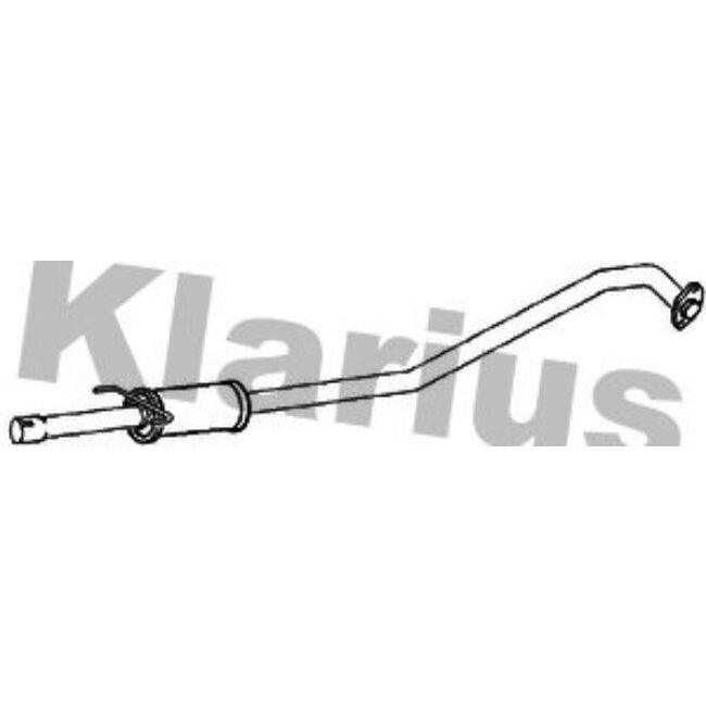 Tube D'échappement Klarius 261195