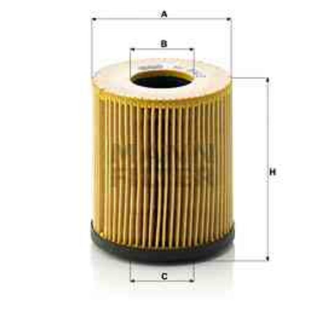 Filtre À Huile Mann-filter Hu816/2x