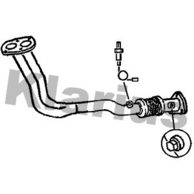 Tube D'échappement Klarius 301122