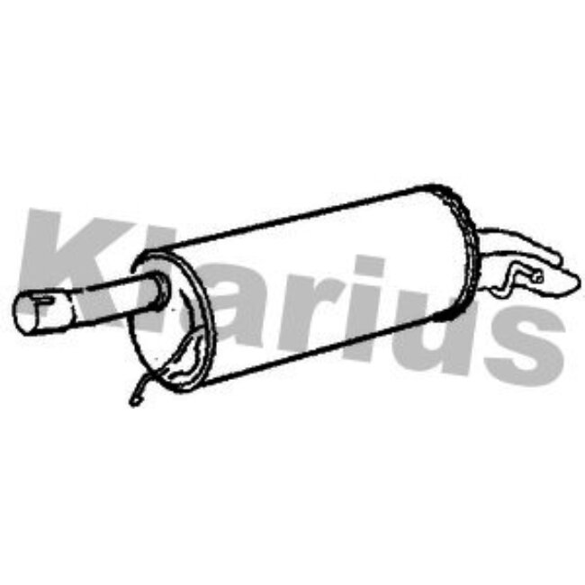 Silencieux Arrière Klarius 260855