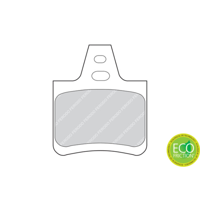 4 Plaquettes De Frein Ferodo Fdb615