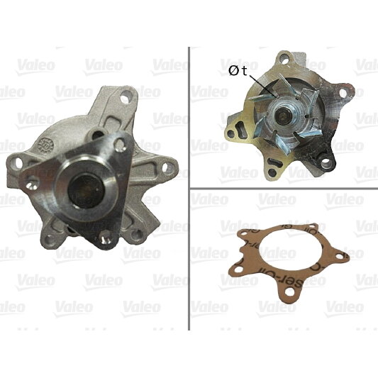 Pompe À Eau Valeo 506848