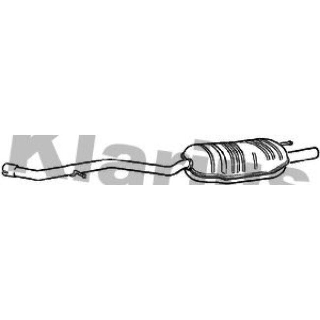 Silencieux Arrière Klarius 250661