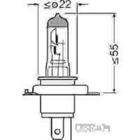 1 ampoule OSRAM Night Breaker Laser H4 12V 55/60W - Norauto