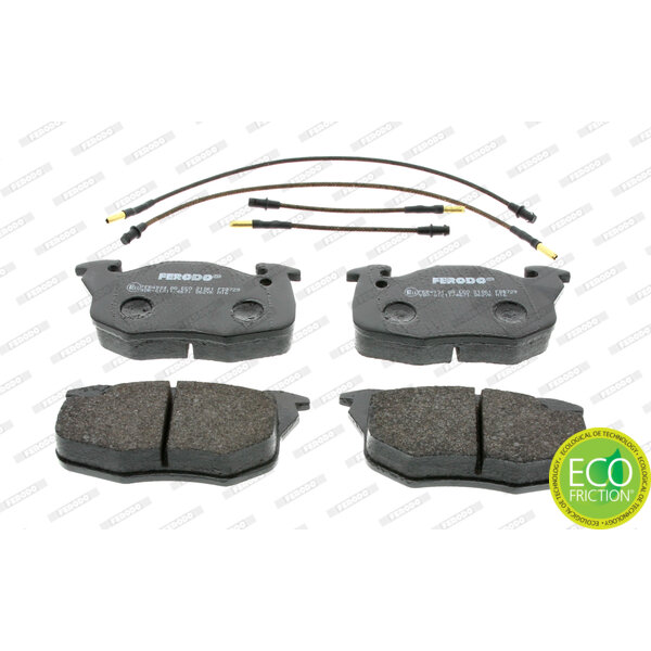 4 Plaquettes De Frein Ferodo Fdb729