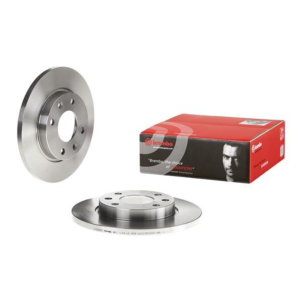 2 Disques De Frein Brembo 08.9606.14