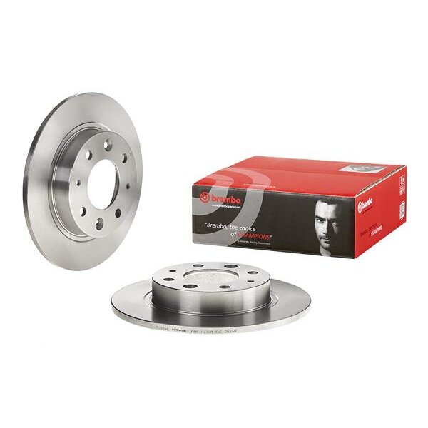2 Disques De Frein Brembo 08.9466.10