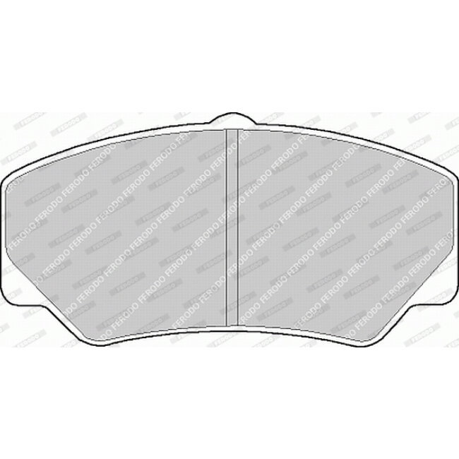 4 Plaquettes De Frein Ferodo Fvr450