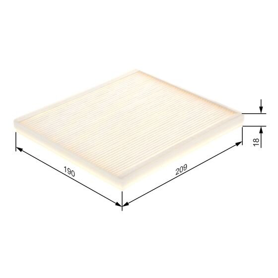 Filtre D'habitacle Bosch M2084