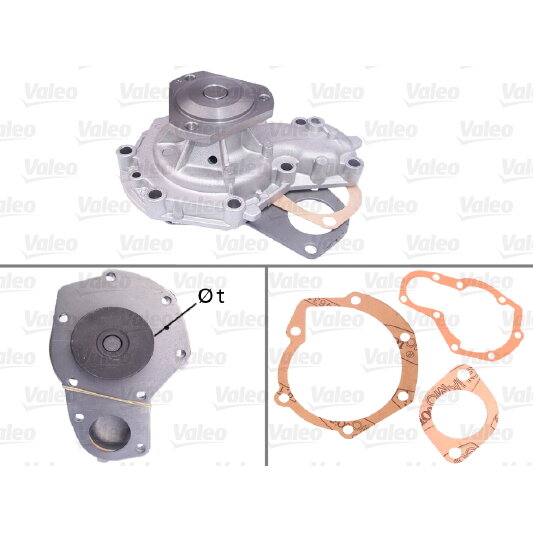 Pompe À Eau Valeo 506316