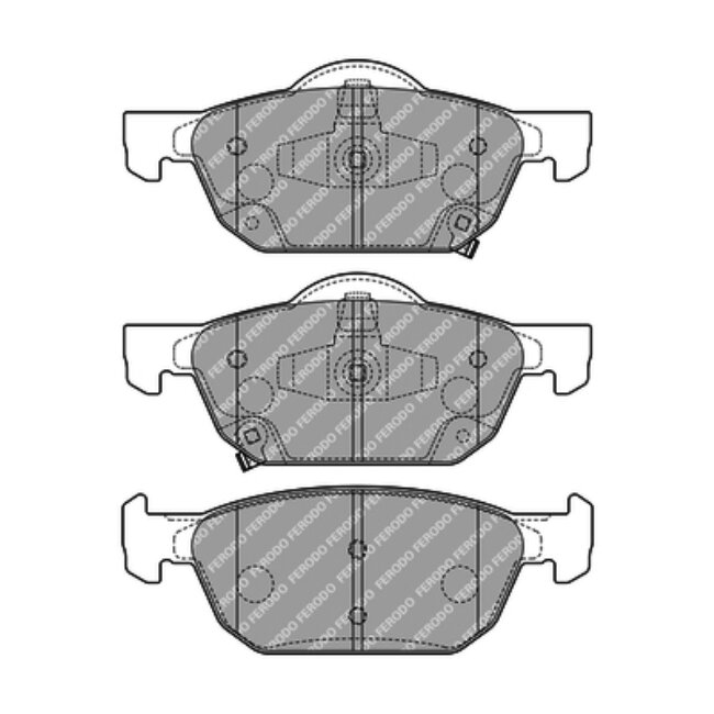 4 Plaquettes De Frein Ferodo Fdb4868