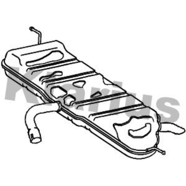 Silencieux Arrière Klarius 220894