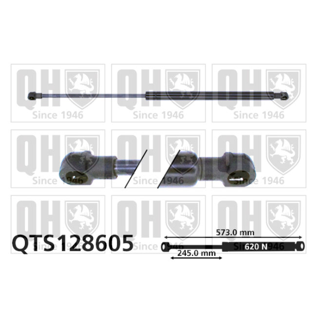 Vérin De Coffre Quinton Hazell Qts128605