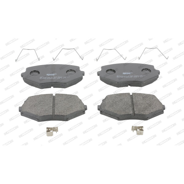 4 Plaquettes De Frein Ferodo Fdb1011