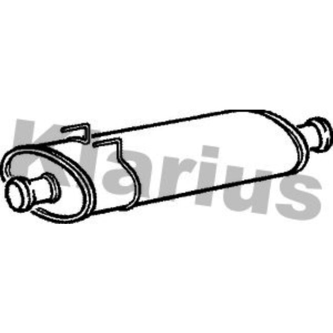 Silencieux Intermédiaire Klarius 210694