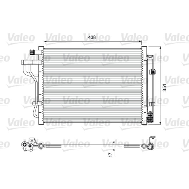 Condenseur Valeo 814399