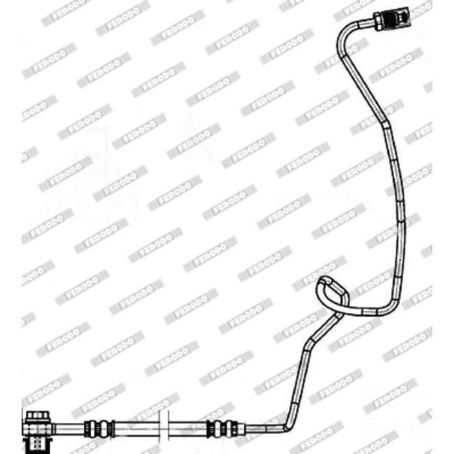 Flexible De Frein Ferodo Fhy2518