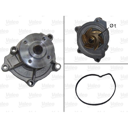 Pompe À Eau Valeo 506678