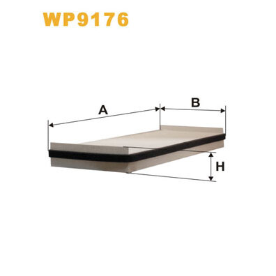 Filtre D'habitacle Standard Wix Filters Wp9176