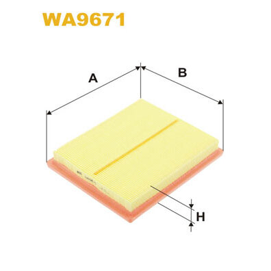 Filtre À Air Wix Réf. Wa9671
