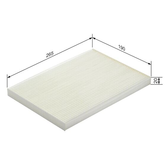 Filtre D'habitacle Bosch M2238